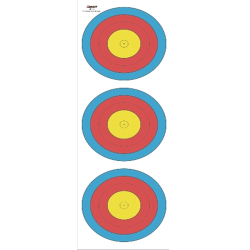 DECUT TARGET FACE 5-RING / 10PcsA-FAC archery