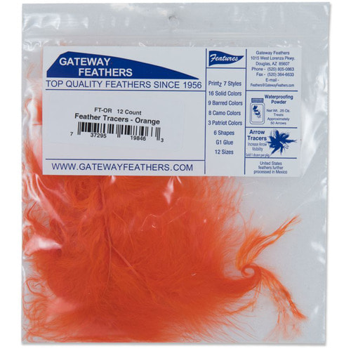 GATEWAY FEATHERS TRACER 12PCSA-FAC archery