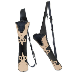 BUCK TRAIL TRADITIONAL BACK QUIVER HORSEBOW 52cmA-FAC archery