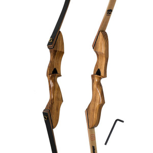 OAK RIDGE WOOD RECURVE RISER MEADOW WOODLANDA-FAC archery
