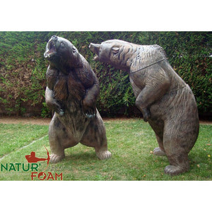 NATUR FOAM 3D TARGET BEAR BROWN - THREATENINGA-FAC archery