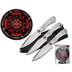 PERFECT POINT THROWING KNIVES PP-075-3SLA-FAC archery