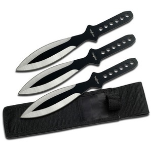 PERFECT POINT THROWING KNIVES PP-114-3SBA-FAC archery