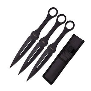 PERFECT POINT THROWING KNIVES PP-105BK-7-3A-FAC archery