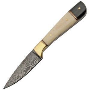 DAMASCUS FIXED BLADE KNIFE DM1175A-FAC archery