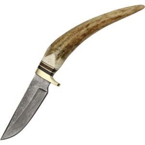DAMASCUS FIXED BLADE KNIFE DM1026A-FAC archery