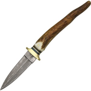 DAMASCUS FIXED BLADE KNIFE DM1030A-FAC archery