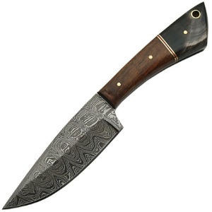DAMASCUS FIXED BLADE KNIFE DM1123HNA-FAC archery