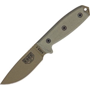 ESEE FIXED BLADE KNIFE ES3PMBDEA-FAC archery