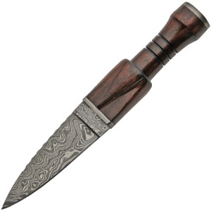 DAMASCUS FIXED BLADE KNIFE DM1171A-FAC archery