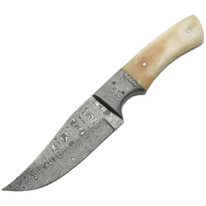 DAMASCUS FIXED BLADE KNIFE DM1051BOA-FAC archery