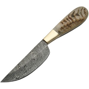 DAMASCUS FIXED BLADE KNIFE DM1120A-FAC archery