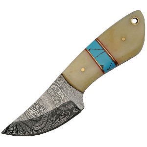 DAMASCUS FIXED BLADE KNIFE DM1238A-FAC archery