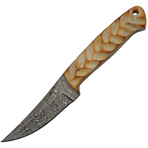 DAMASCUS FIXED BLADE KNIFE DM1244A-FAC archery