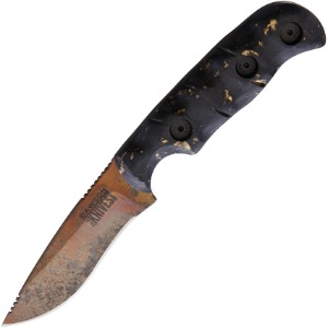 DAWSON KNIVES FIXED BLADE KNIFE DW34714A-FAC archery
