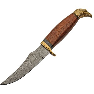 DAMASCUS FIXED BLADE KNIFE DM1347A-FAC archery
