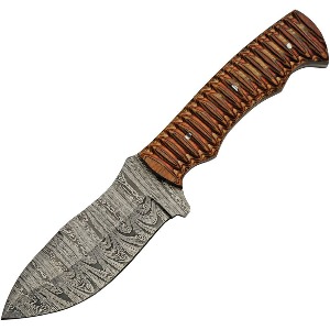 DAMASCUS FIXED BLADE KNIFE DM1331A-FAC archery