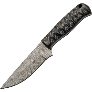 DAMASCUS FIXED BLADE KNIFE DM1360A-FAC archery