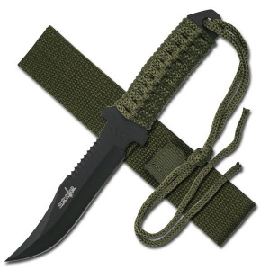 SURVIVOR FIXED BLADE KNIFE HK-7526A-FAC archery