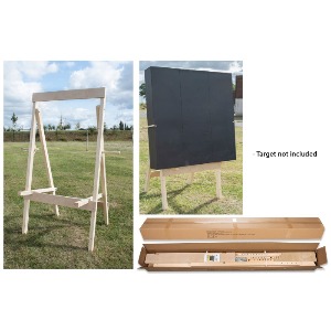 AVALON TARGET WOOD STAND DELUXE WITH 4 LEGS FULLY ADJUSTA-FAC archery